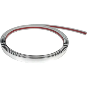 Trend Garaj Gümüş Nikelaj 10 mm Genişlik 3 Metre Uzunluk Şık Krom Aksesuar Universal Uyumlu