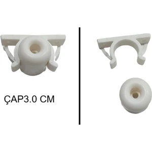 5 ADET ODA KAPI STOPERİ, KAPI TUTUCU, PLASTİK, BEYAZ