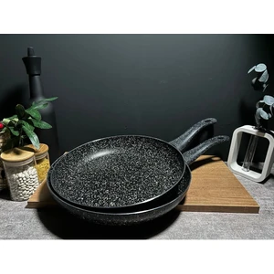 Bena Life 2`li Granit Tek Kulplu Yanmaz Yapışmaz Tava 30-32 cm