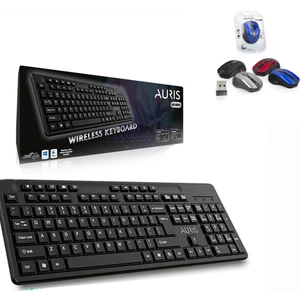 WKB01 Wireless Kablosuz Klavye +Auris MW02 Wireless Kablosuz Mouse