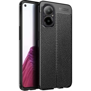 M.TK Moveteck Realme 12 Lite Kılıf Kamera Korumalı Deri Görünümlü Yumuşak Mat Silikon Premium Soft Niss Kapak