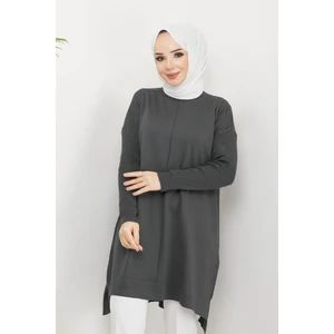 Pamuk Butik Kadın Merserize Triko Kazak Tunik