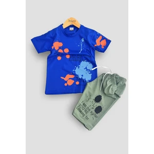 Erkek Çocuk T-Shirt & Kapri Takımı - Ekonomik Yazlık Takım