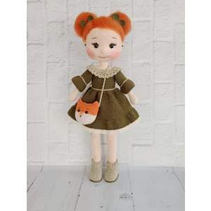 Toptan Bulurum Firuze Bebek Amigurumi Organik Oyuncak