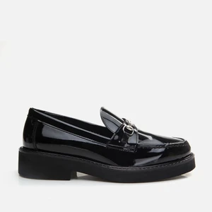 01Ayh291740A100  Deri Siyah Kadın Loafer