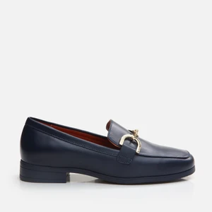 01Ayh291750A680  Deri Lacivert Kadın Loafer
