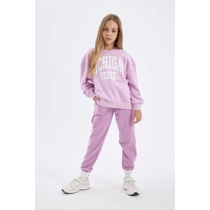 Kız Çocuk Beli Paçası Lastikli Cepli Jogger Okul Eşofman Altı C7671A824AU