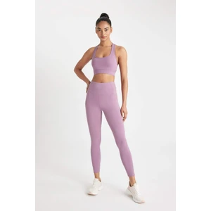 DeFactoFit Kadın Yüksek Bel Beli Saran Esnek Basic Sporcu Tayt B4147AX24AU