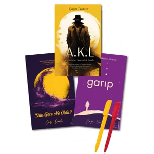 Çağrı Dörter 3 Kitap Set (Aydınlığın Karanlık Lordu+ Dün Gece Ne Oldu?+ Garip)+Kalem-Destek Yayın