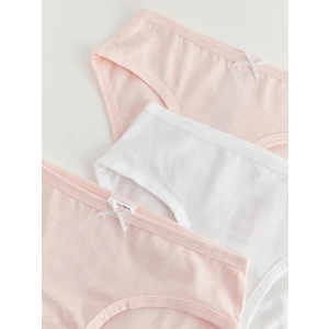 LC Waikiki Lcw Kids Basic Kız Çocuk Külot 3'lü