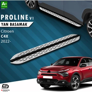 Citroen C4 X OEM Still Pro V1 Aluminyum Yan Basamak 183 Cm 2022 Üzeri A+ Kalite
