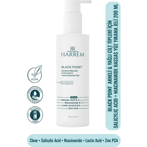 Akneli&yağlı Cilt Tipleri Için Saliyclic Acid+Niacinamide Hassas Yüz Yıkama Jeli 200 ml Black P.int