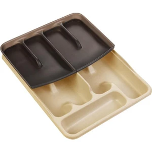 Moonstar Çekmece Içi Kaşıklık Çift Katlı 10GÖZLÜ Çatal Bıçak Organızer 40X30CM-KSET169