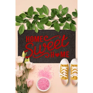 My Floor Home Sweet Home Kauçuk Tabanlı Kapı Önü Paspası