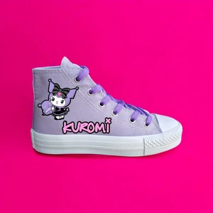 Tatlı Yazılı New Kurom...ini Baskılı Sneaker Kız Çocuk Spor Ayakkabı