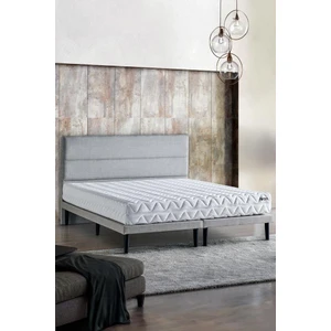 Niron Yatak Niron Slim Pocket Yatak Seti - 200X200 Çift Kişilik Paket Yaylı Yatak, Metal Baza ve Başlık Takımı