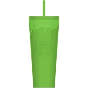 Starbucks® Karanlıkta Parlayan Plastik Soğuk Içecek Bardağı - Yeşil - 710 ml - 11159426