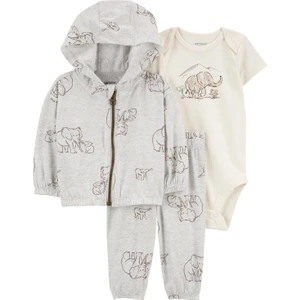 Layette Bebek 3'lü Hırkalı Set