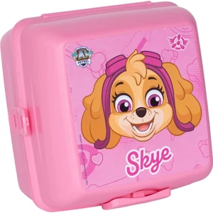 Paw Patrol 4 Bölmeli Çocuk Beslenme Kutusu - Yemek Saklama Kabı Kaşık ve Çatallı