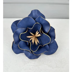 Lateks Eva Çiçek Koyu Lacivert