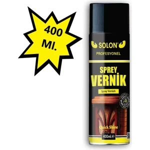 Profesyonel, Parlak Vernik Sprey Boya 400 ml
