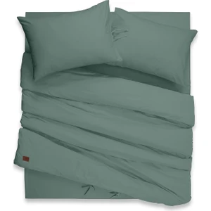 %100 Pamuk 62 Tel (155 Tc) 150X200+30 cm Lastikli Çarşaflı Çift Kişilik Nevresim Takımı