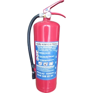 6 kg Yangın Tüpü Kuru Kimyevi Tozlu