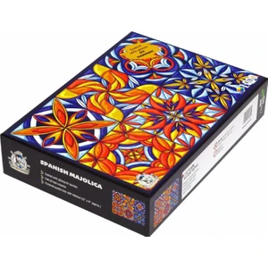 3D Captain Albatross ''Spanish Majolica'' 1000 Parça Puzzle UV Lake