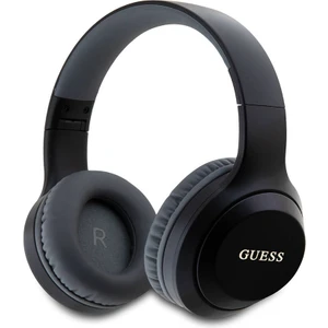 Kulak Üstü Bluetooth Kulaklık Guess Orjinal Lisanslı Katlanabilir Metal Klasik Logolu Siyah