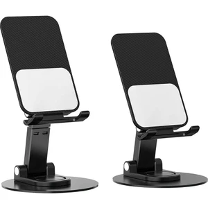 ZM011 Taşınabilir Katlanabilir 360 Dönebilen Özellikli Tablet Standı Siyah