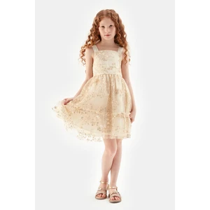 Kız Çocuk Gold Elbise 23SS0TJ4914