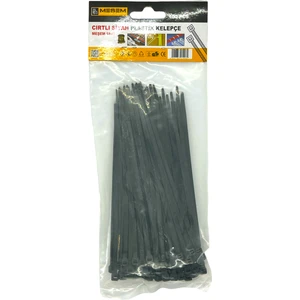 |  Kablo Bağı, 100'LÜ Paket Plastik Kelepçe  [3.6 Mm, 150 Mm, Siyah]