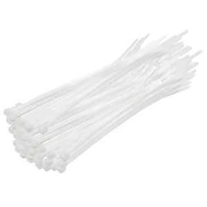 |  Kablo Bağı, 100'LÜ Paket Plastik Kelepçe  [3.6 Mm, 300 Mm, Beyaz]