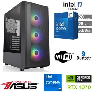 12 GB Rtx 4070 – Gaming Pc Ddr5 – Intel Core I7 14700KF – 32 GB Ddr5 Ram – 1 Tb M.2 SSD – Sıvı Sogutmalı