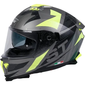 Sw 865 St Titanium Yellow Full Face Motosiklet Kaskı - M