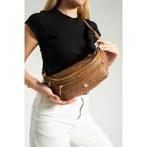 Impolo Miya  Kamelempirme Baskı Spor Kadın Bel Çanta 17X40 Ebatında