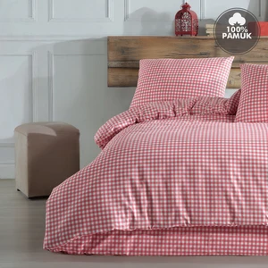 Cote Blanc Mini Kare %100 Pamuk Tek Kişilik Nevresim Takımı