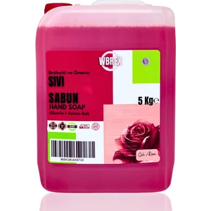 Besleyici ve Onarıcı Sıvı El Sabunu 5 Lt Ekonomik Boy Gül Kokulu