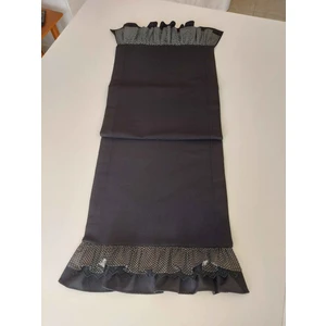 HY Desing Siyah Fırfırlı Runner