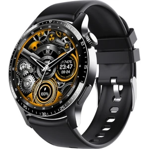 Yeni Spor Watch GT3 PRO Siyah 46mm Amoled Ekranlı Akıllı Saat Sesli Görüşmeli Android İos iphone Huawei Uyumlu 8-9