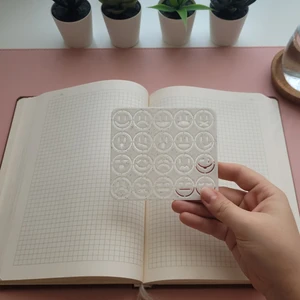 Karmelom Studio Emoji Ifadeler Şablon Cetvel