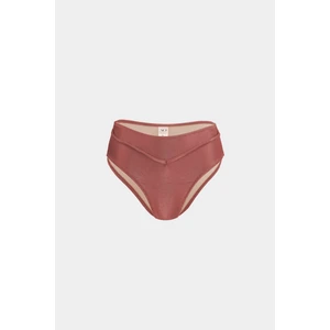 Premium Biye Detaylı Rhea Yüksek Bel Kadın Bikini Altı