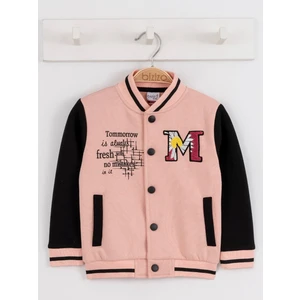 Kız Çocuk Hırka 2-5 Yaş Pudra