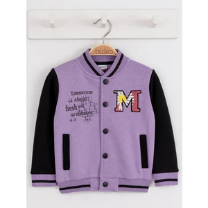 Kız Çocuk Hırka 2-5 Yaş Lila