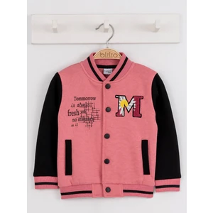 Kız Çocuk Hırka 2-5 Yaş Gül Kurusu