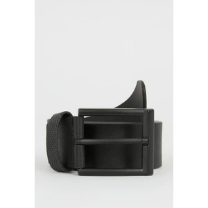 Erkek Dikdörtgen Toka Suni Deri Jean Kemeri V2142AZNS