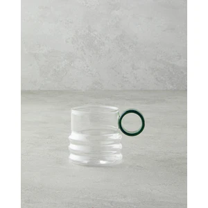 English Home Ring Borosilikat Cam Kupa Yeşil