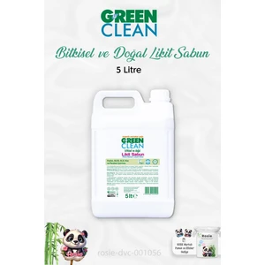 Green Clean Bitkisel Likit Sabun Portakal Yağlı 5 Lt Ve Rosıe