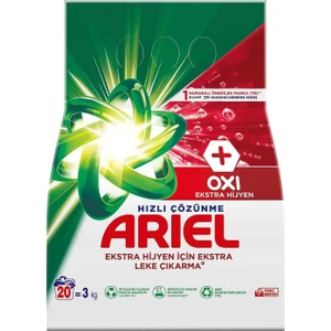 Oxi Beyazlara Özel Aqua Pudra Toz Çamaşır Deterjanı 3 kg x 2 Adet