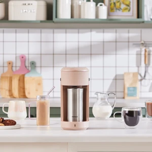 Mono Personal Filtre Kahve Makinesi ve Inox Kişisel Termos Hediyeli Beige